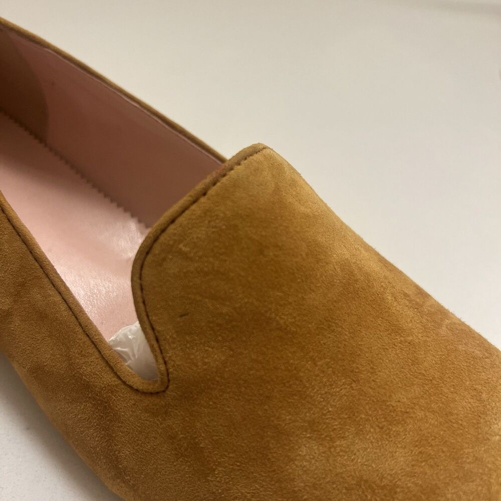 J. Crew Women’s Smoking Slipper Loafer Roasted Cider Gold Mustard Size 7 H5523 - Picture 4 of 12